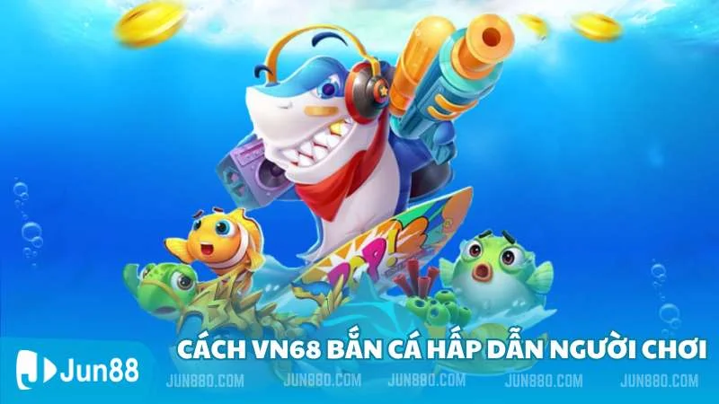 Vn68 bắn cá - Nơi trải nghiệm đam mê không điểm dừng 3 Cách vn68 bắn cá hấp dẫn người chơi