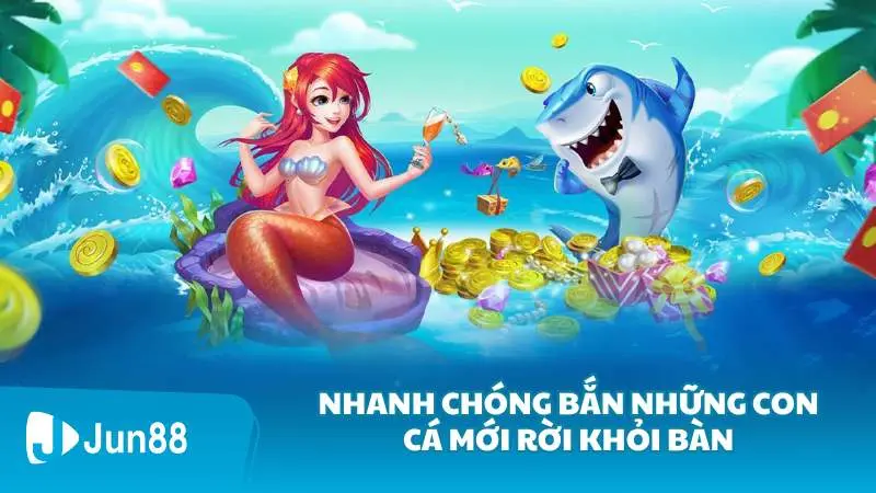 Bật mí kỹ thuật hack bắn cá ăn điểm tuyệt đối 3 Nhanh chóng bắn những con cá mới rời khỏi bàn
