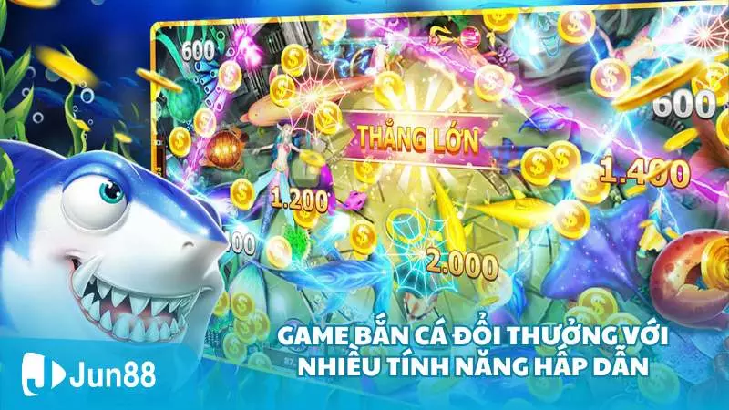 Top 5 game bắn cá ăn tiền thật không nên bỏ lỡ 2 Game bắn cá đổi thưởng với nhiều tính năng hấp dẫn